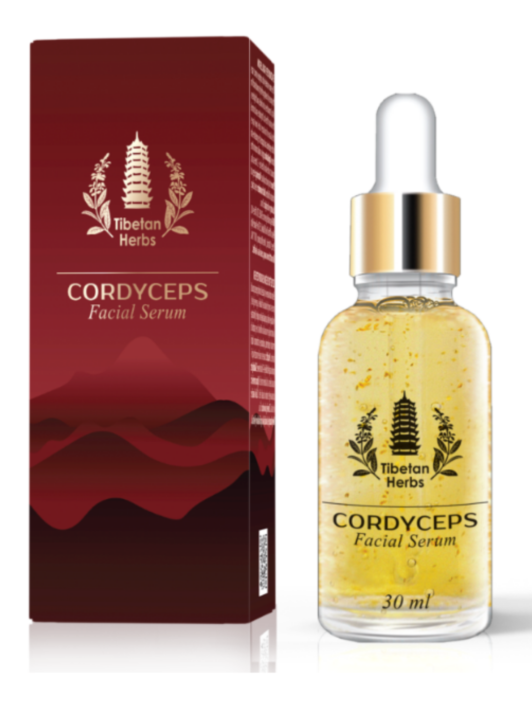 Ser pentru față cu Cordyceps – Tibetan Herbs