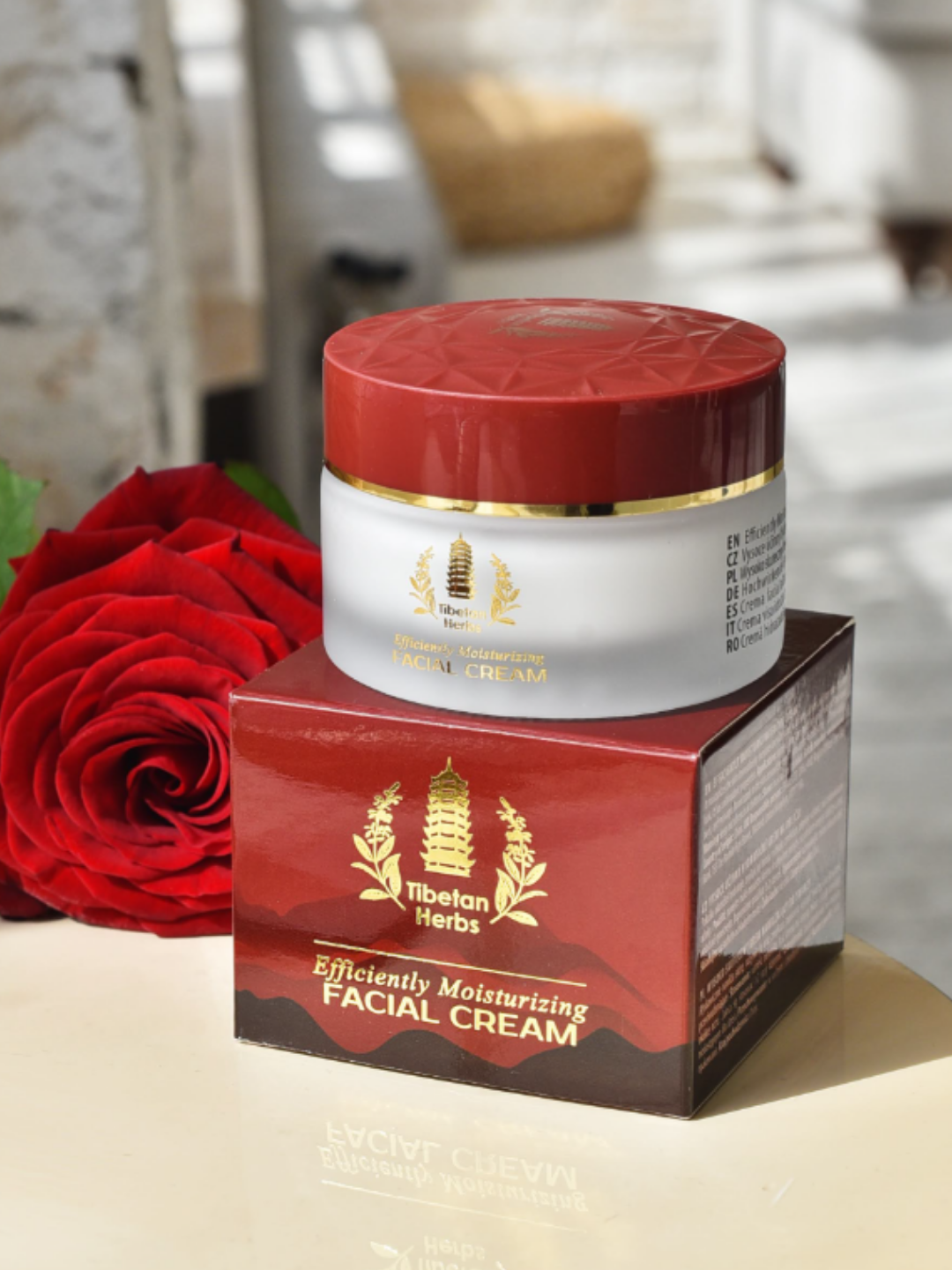 Cremă de față Efficiently Moisturizing – Tibetan Herbs (50 g)