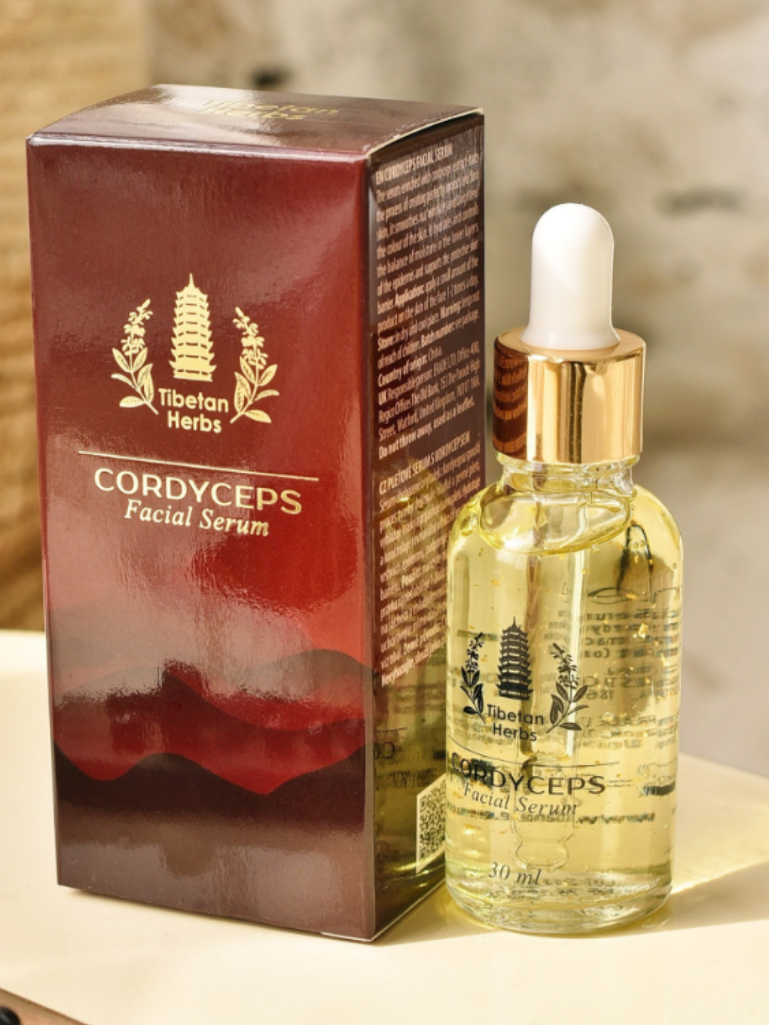 Ser pentru față cu Cordyceps – Tibetan Herbs