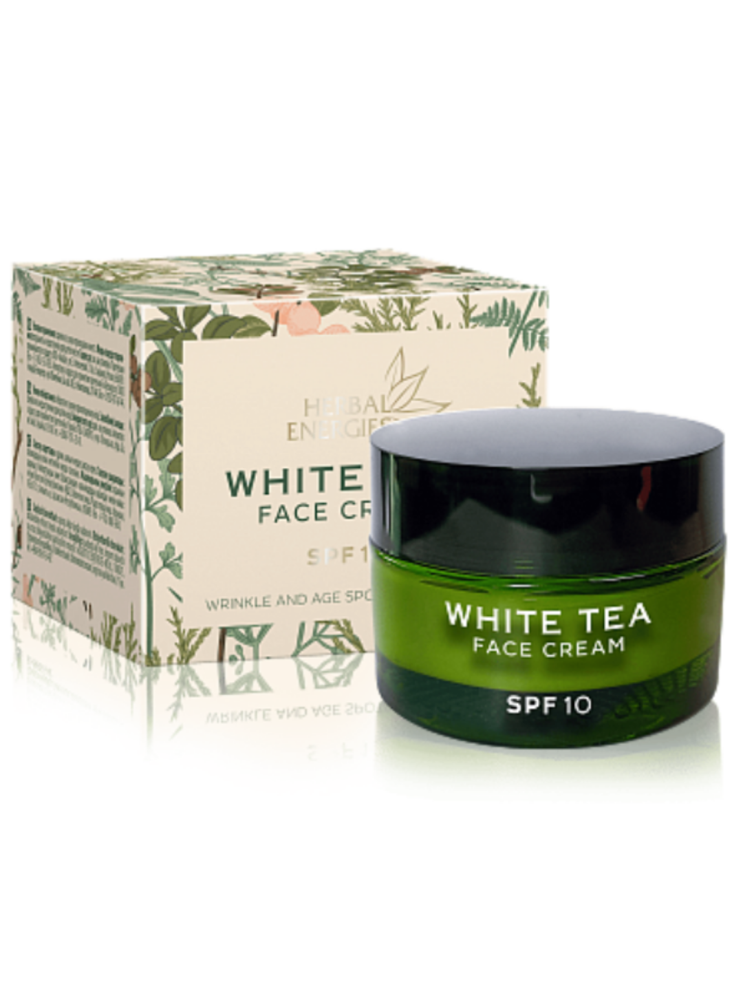 Cremă pentru față cu White Tea Herbal Energies