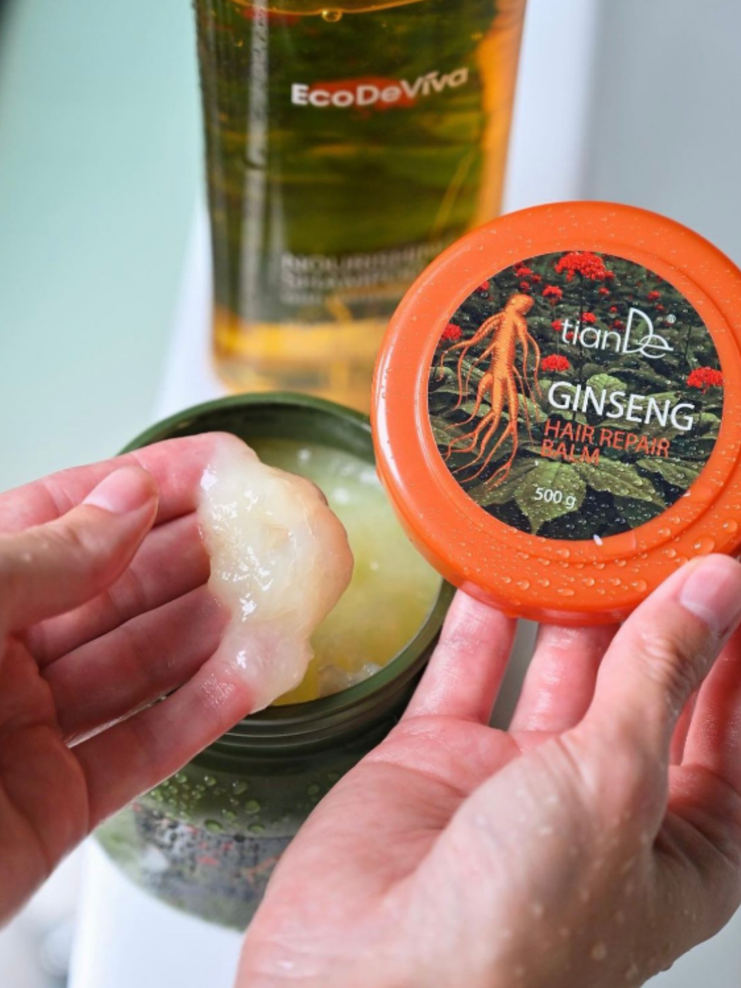 Balsam regenerator cu rădăcină de ginseng (500g)