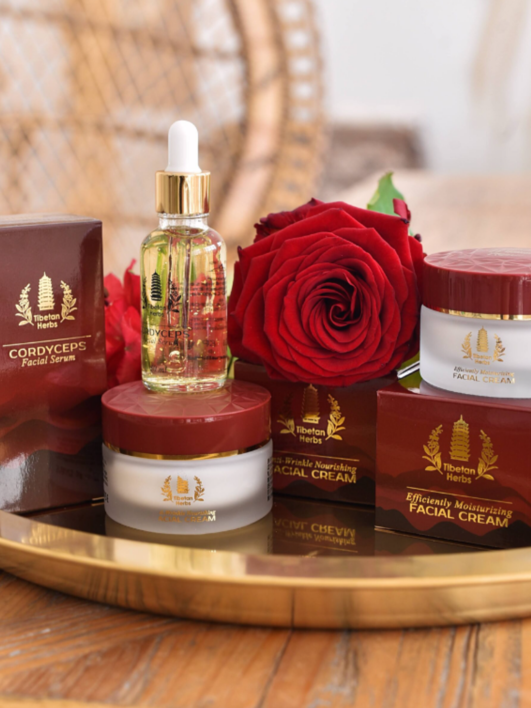 Cremă de față Efficiently Moisturizing – Tibetan Herbs (50 g)
